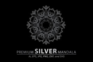 Download Premium Silver Mandala Vector Pattern - Mandala vector pattern Collection