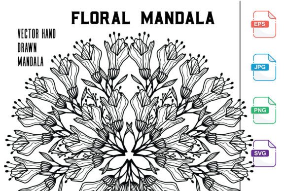 Download Flower Mandalas Coloring for Book - Color Collection
