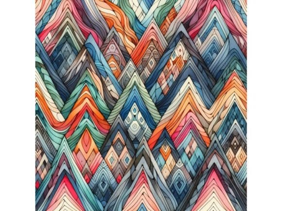 Download A Repetitive Triangle Pattern with Alter - Repetitive Collection