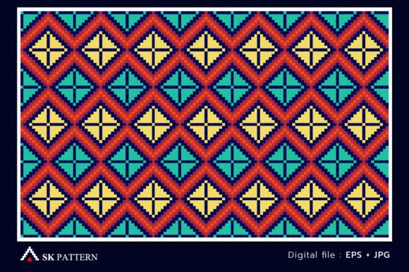 Download Pixel E Geometric Repetitive Triangle - Repetitive Collection