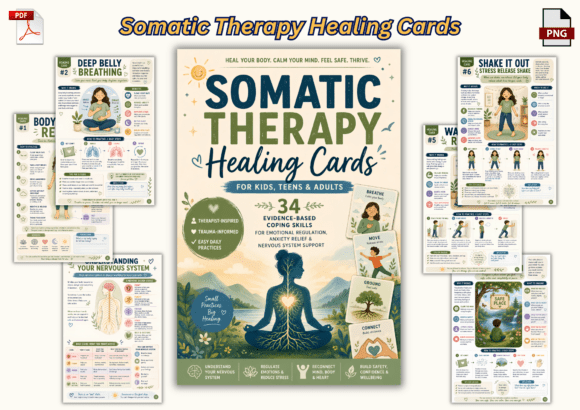 Download Somatic Therapy Healing Cards - Healing Collection