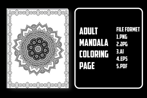 Download Adult Mandala Coloring Page - Color Collection
