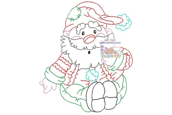 Download Surprised Santa Multicolor Character - Color Collection