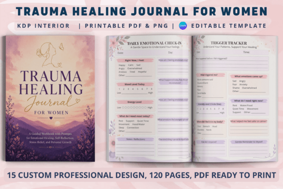 Download Trauma Healing Journal for Women - Healing Collection