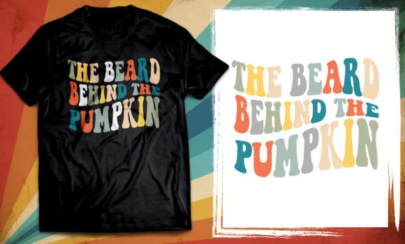 Download Pumpkin Vintage Color Word Warp T Shirt - Color Collection