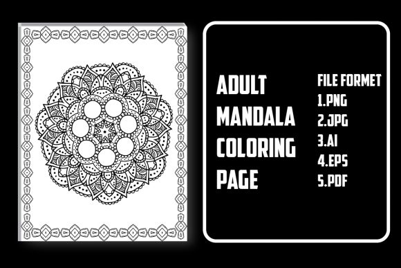 Download Adult Mandala Coloring Page - Color Collection