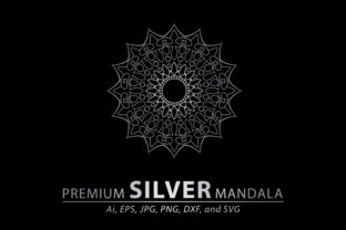 Download Premium Silver Mandala Vector Pattern - Premium Resources