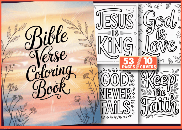 Download Bible Verse Coloring Book Pages - Color Collection