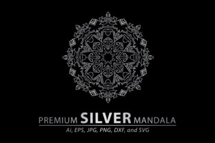 Download Premium Silver Mandala Vector Pattern - Premium Resources